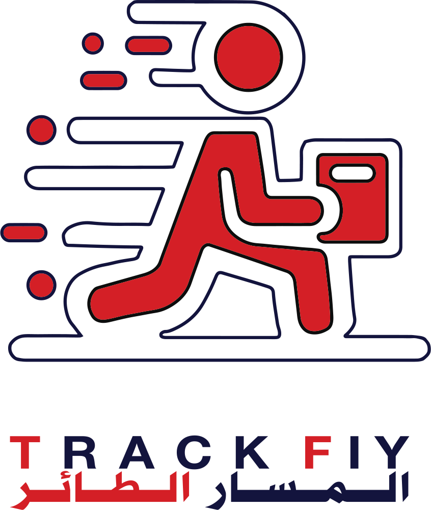 المسار الطائر - Track Fly Logo